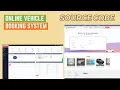 Digi Online Vehicle Booking System DOVBS PHP CodeIgniter - Source code