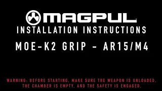 Magpul Instructions - MOE-K2