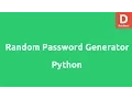 Random Password Generator in Python