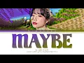 Download Lagu JO YURI (조유리) 'Maybe' Lyrics (Color Coded Lyrics)