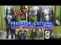 DIY PREDATOR COSTUME using Recycled Materials