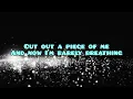 From Ashes To New ft. Chrissy Against The Current - Barely Breathing | Lyrics Video