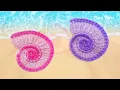 Crochet Seashell Applique I Spiral Shell Crochet Tutorial