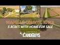 Wapello County Iowa 5 Acres With Home For Sale