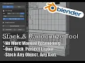 How to Install Stack Randomize Tool in Blender