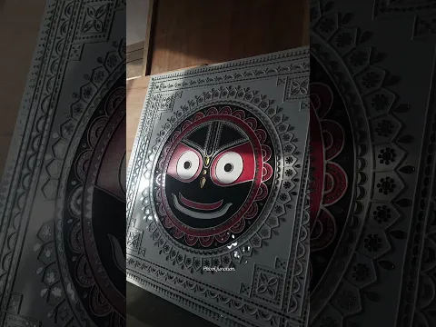 Mesmerizing Eyes Jagannath Lippan ##ganpatidecoration
