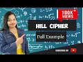 Hill Cipher Encryption and Decryption Example Hill Cipher in Cryptography 3x3 example