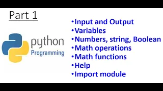 Module 2 1 Python basics part 1