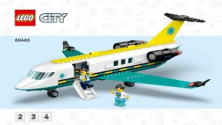 🚧 LEGO instructions 🚧 City 🚧 60465 🚧 Emergency Air Ambulance Airplane 🚧 Book 2 🚧