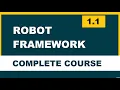 1 1 Robot framework Selenium Introduction