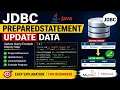 JDBC PreparedStatement Update Data in Java Update Query Example