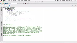 5 17 Part 2 Prime Numbers - Python