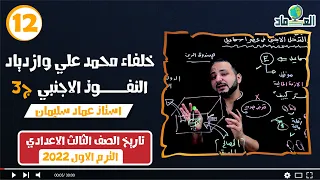 درس خلفاء محمد علي وازدياد النفوذ الأجنبي ج3 الدرس الخامس الصف الثالث الاعدادي  درس خلفاء محمد علي وازدياد النفوذ الأجنبي ج3 الدرس الخامس الصف الثالث الاعدادي