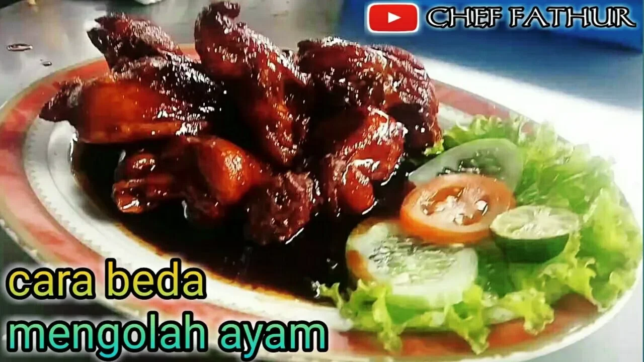 RESEP AYAM GORENG MENTEGA - SERASA MAKAN DI RESTO CHINESE FOOD. 