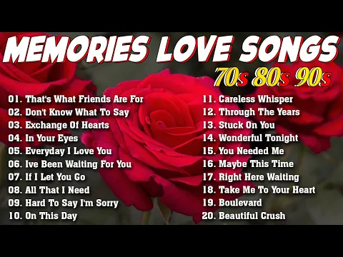 Download MP3 Best Romantic Love Songs 2024 💖 Love Songs 80s 90s Playlist English 💖 Old Love Songs 80's 90's🌹💖