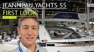 A ‘monocat’ solution? Check out the innovative layout on the Jeanneau Yachts 55