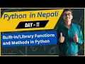 Library Functions and Methods in Python Day11 Python in Nepali