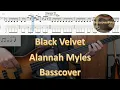 Lagu Alannah Myles Black Velvet. Bass Cover Tabs Score Notation Chords Transcription