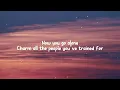 Gracie Abrams - I Love You, I'm Sorry ̣(Lyrics Video)