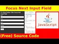 Ep65 - On Clicking Enter Button Focus Next Input Field