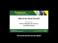 Registration Basics Schedule Builder I