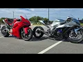 Download Lagu Battle of stock motors! 2025 Ducati Panigale V4 VS fastest kawasaki ZX10R, Suzuki GSXR and Hayabusa