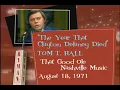 Tom T. Hall - The Year That Clayton Delaney Died (That Good Ole Nashville Music Show - Aug 18, 1971)