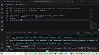 Strings in Python Part - 5