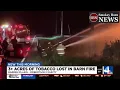 Tobacco barn lost to fire in Robertson County