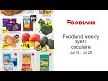 Foodland weekly flyer circulaire Jul 23 - Jul 29