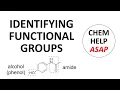 identifying organic functional groups