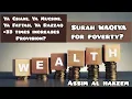 Download Lagu 'Ya Ghani, Ya Mughni, Ya Fattah, Ya Razzaq ×33 increases provision? Surah Waqiya for poverty? Assim