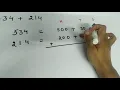 Addition using expanded form Class 3