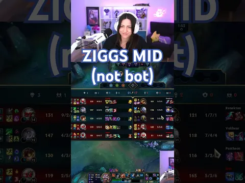 Little Ziggy-pops play 😈 #leagueoflegends #gaming #twitch