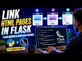 Python Flask Tutorial How to Connect Multiple HTML Pages Step-by-Step