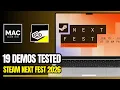 Steam Next Fest 2026 19 Games Tested on Mac