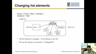 CITS2401 - 4 3 Python lists basics 1
