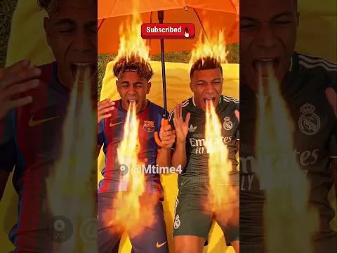 Yamal, Mbappé, Haaland and Bellingham vs One Umbrella ☂️😭 #parody #football #yamal