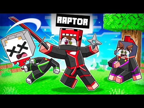 Jugando como NINJA PROTECTOR en Minecraft! ? SOY un NINJA EN MINECRAFT Raptorgamer