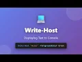 PowerShell Write-Host Tutorial Display Colored Text to Console for Beginners
