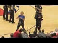 Betsy Kling and Sara Shookman help Cleveland Cavaliers celebrate new City Edition uniforms