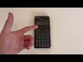 How to Convert from Mixed Number to Fraction on a Scientific Calculator Casio fx-82 MS