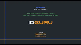 IDGuru VisualMatrix Hotel PMS Interface