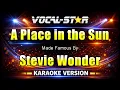 Stevie Wonder - A Place in the Sun (Karaoke Studio Version) with Lyrics On Screen