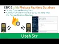 Arduino IDE ESP32 Firebase Realtime Database ESP32 with Firebase Realtime Database