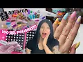TRYING BEETLES ALL IN ONE 100 GEL POLISH NAIL STARTER KIT FROM AMAZON EASY PASTEL SPRING NAIL ART