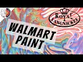 This Walmart paint was WAY BETTER than I expected