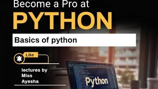 Basics of Python part 3 of Operators in python 3