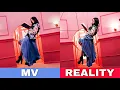 Download Lagu BLACKPINK - '휘파람 (WHISTLE)' MV vs REALITY