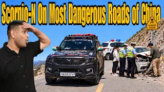Driving Scorpio-N On Most Dangerous Roads of China ☠️🇨🇳 |World Road Trip| #EP-19
